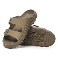 Birkenstock Mogami Terra 2 Strap Water-Ready Sandal in Apex Faded Khaki Birko-Flor