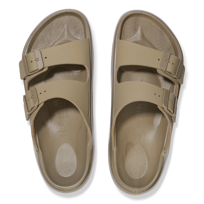 Birkenstock Mogami Terra 2 Strap Water-Ready Sandal in Apex Faded Khaki Birko-Flor