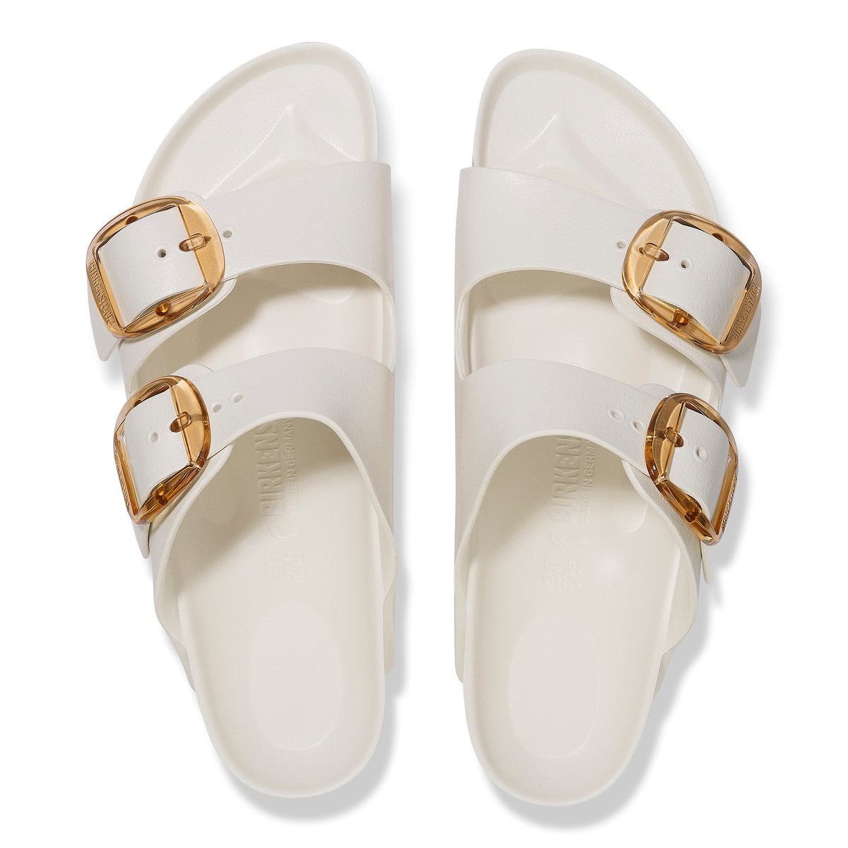 Women's Birkenstock Arizona Big Buckle EVA Sandal in Eggshell