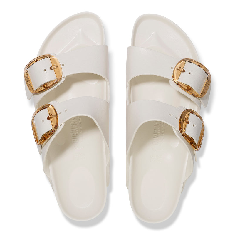Women's Birkenstock Arizona Big Buckle EVA Sandal in Eggshell