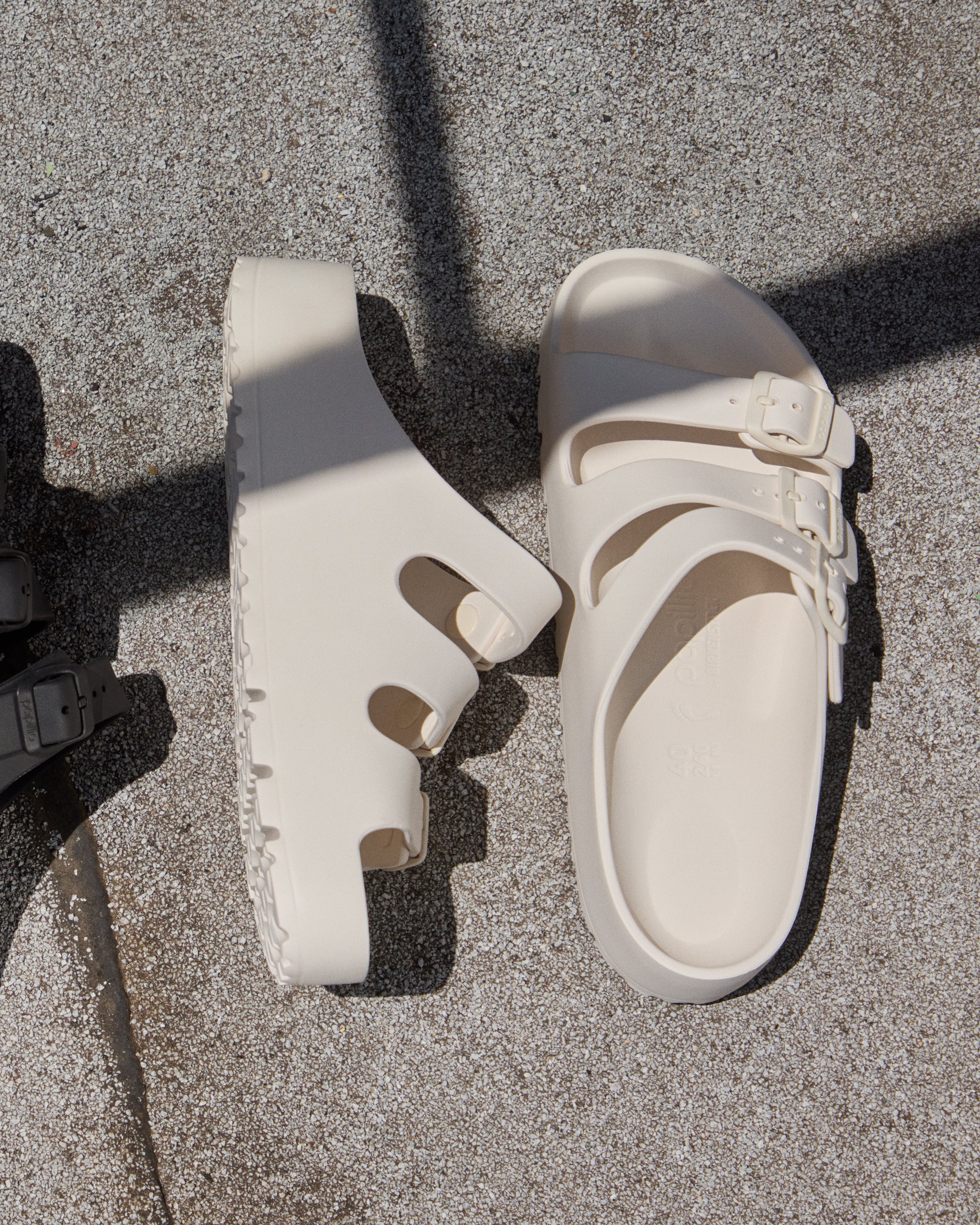 Birkenstock Florida Flex Platform EVA Sandal – Eggshell – Plaza