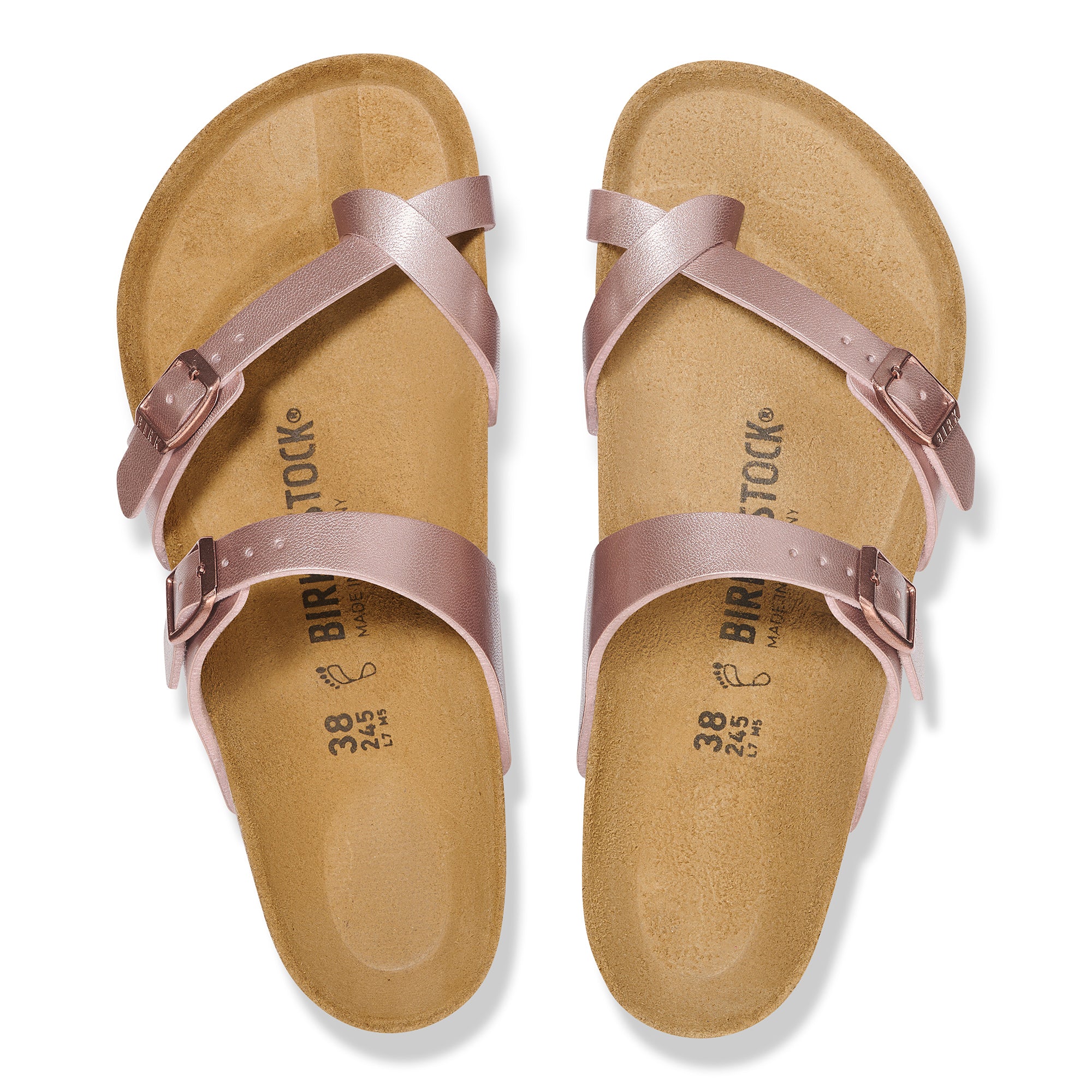 Birkenstock Mayari Sandal | Birko-Flor Copper – Plaza Shoe Store