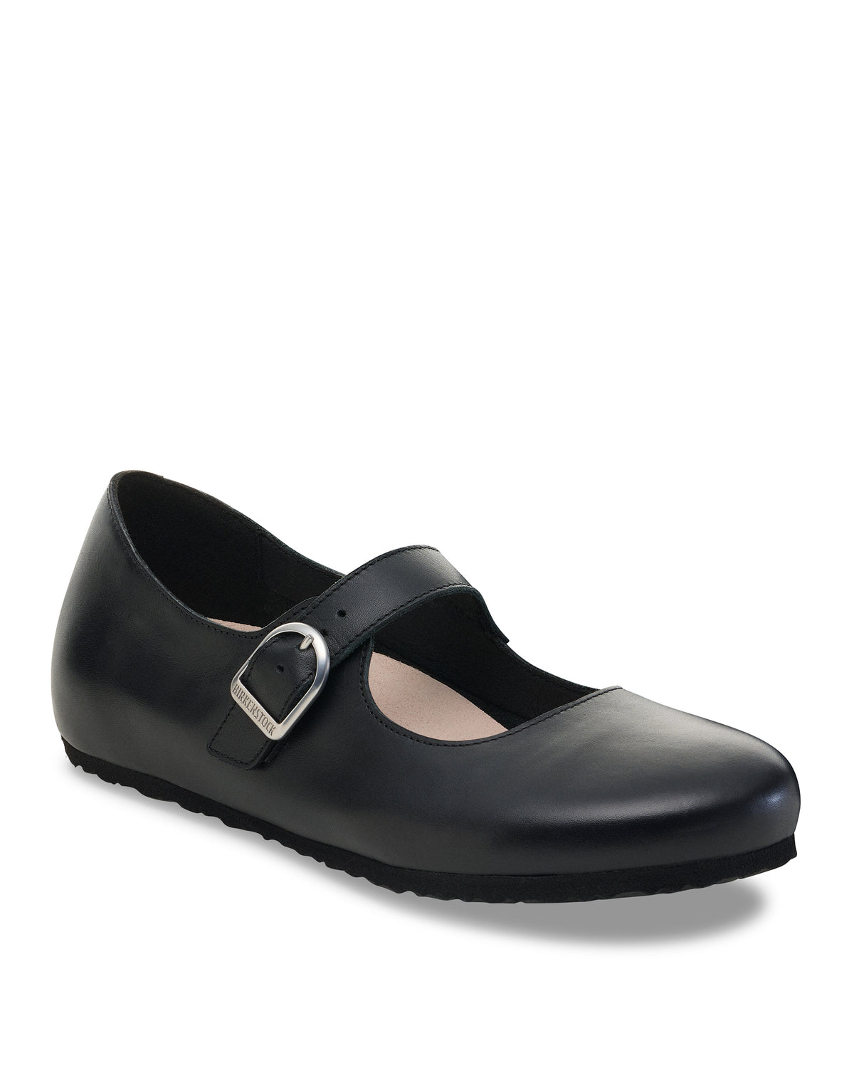 Birkenstock Santa Clarita Leather Mary Jane - Ballet Flat Inspired Comfort Shoe - Black