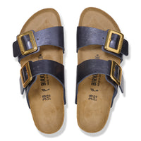 Birkenstock Sydney Luxe Buckle Sandal in Midnight Birko-Flor