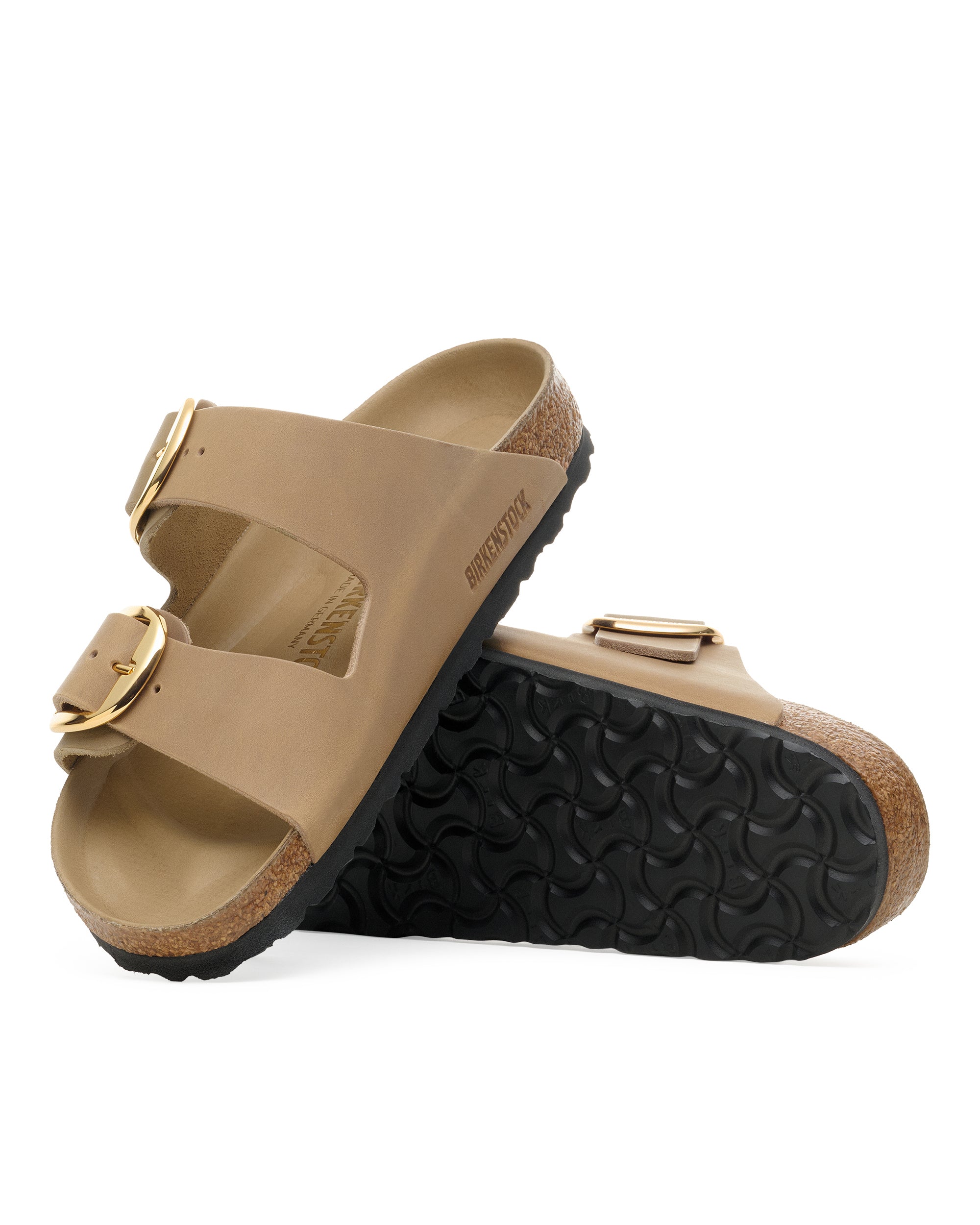 Women's Birkenstock Arizona Big Buckle in Tobacco Brown Oiled