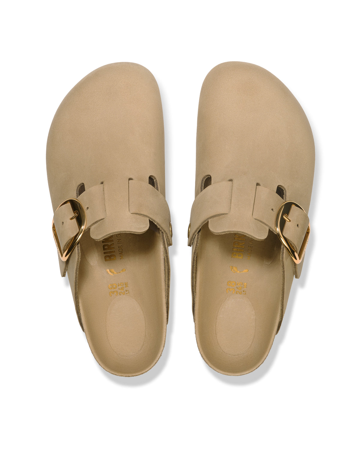 BOSTON BIG BUCKLE - TOBACCO - OIL LEATHER
