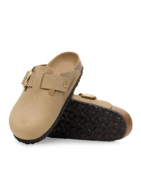BOSTON BIG BUCKLE - TOBACCO - OIL LEATHER