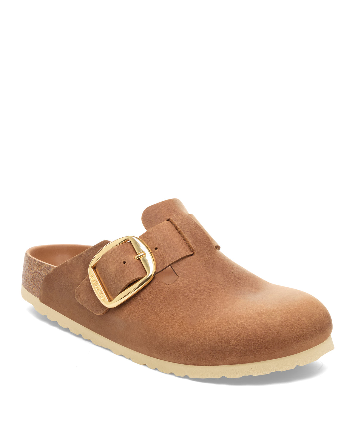 BOSTON BIG BUCKLE - COGNAC - OIL LEATHER