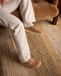 Birkenstock Boston Big Buckle Clog in Cognac Brown Oiled Leather – Heritage Comfort, 1030446