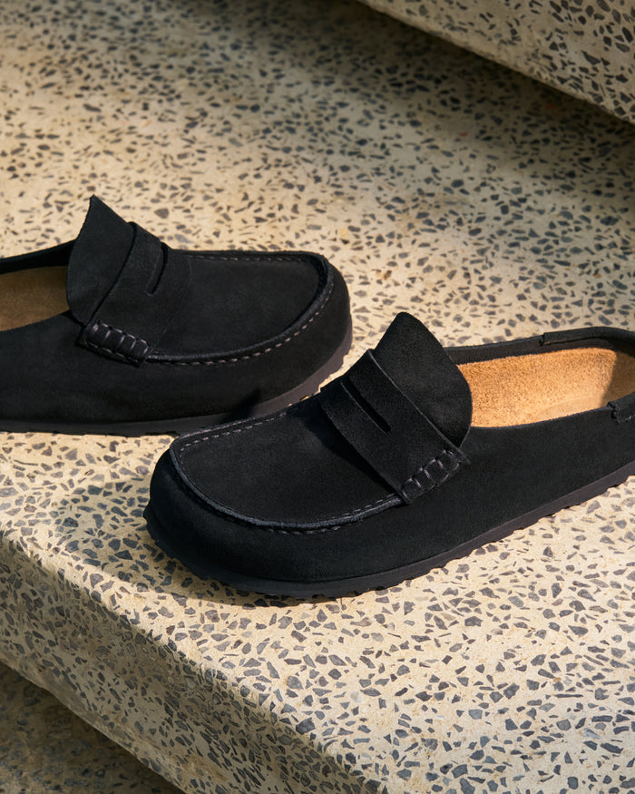 NAPLES - BLACK - SUEDE