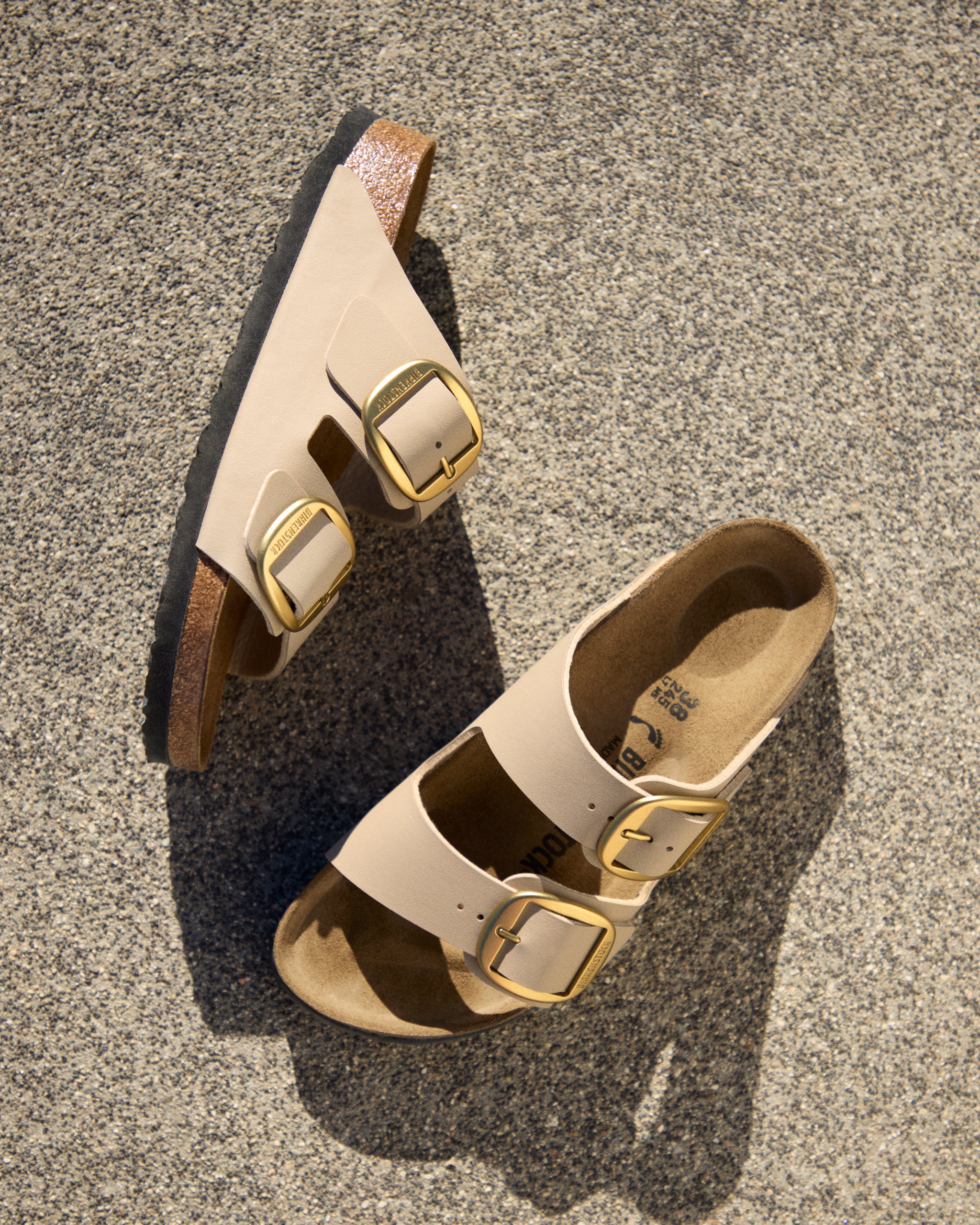 Women's Birkenstock Arizona Big Buckle Sandal - Sandcastle Birko