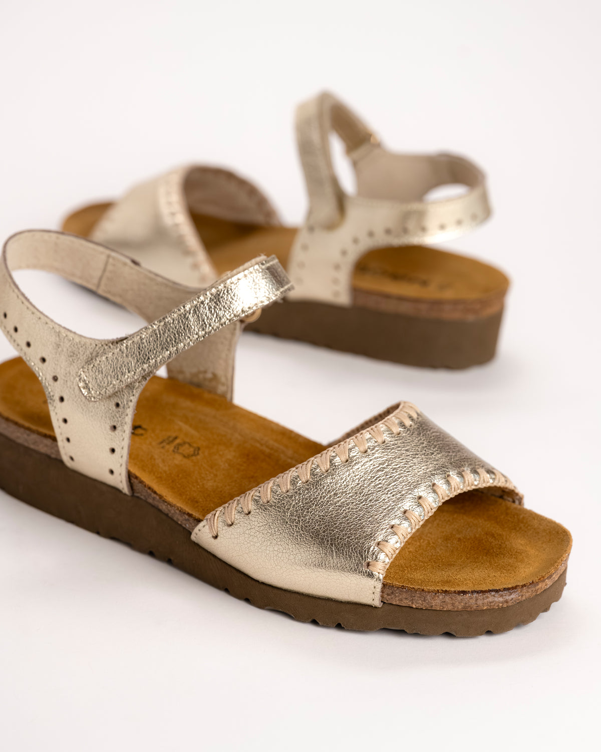 LUNA - GOLD - LEATHER