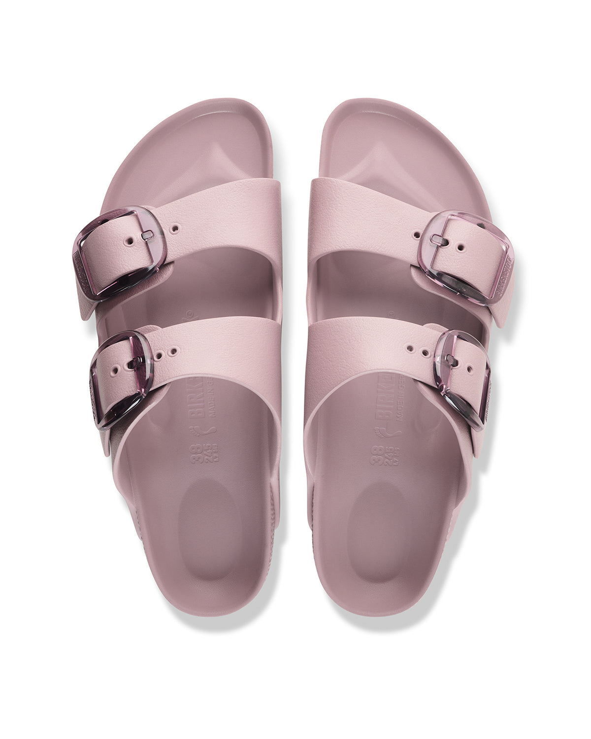 Birkenstock Arizona Big Buckle Stealth EVA Sandal in Faded Purple, 1032459
