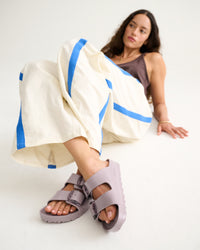 Birkenstock Arizona Big Buckle Stealth EVA Sandal in Faded Purple, 1032459