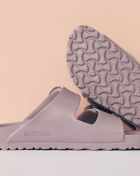 Birkenstock Arizona Big Buckle Stealth EVA Sandal in Faded Purple, 1032459