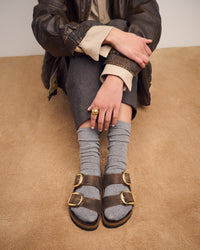 ARIZONA BIG BUCKLE - HABANA - OIL LEATHER