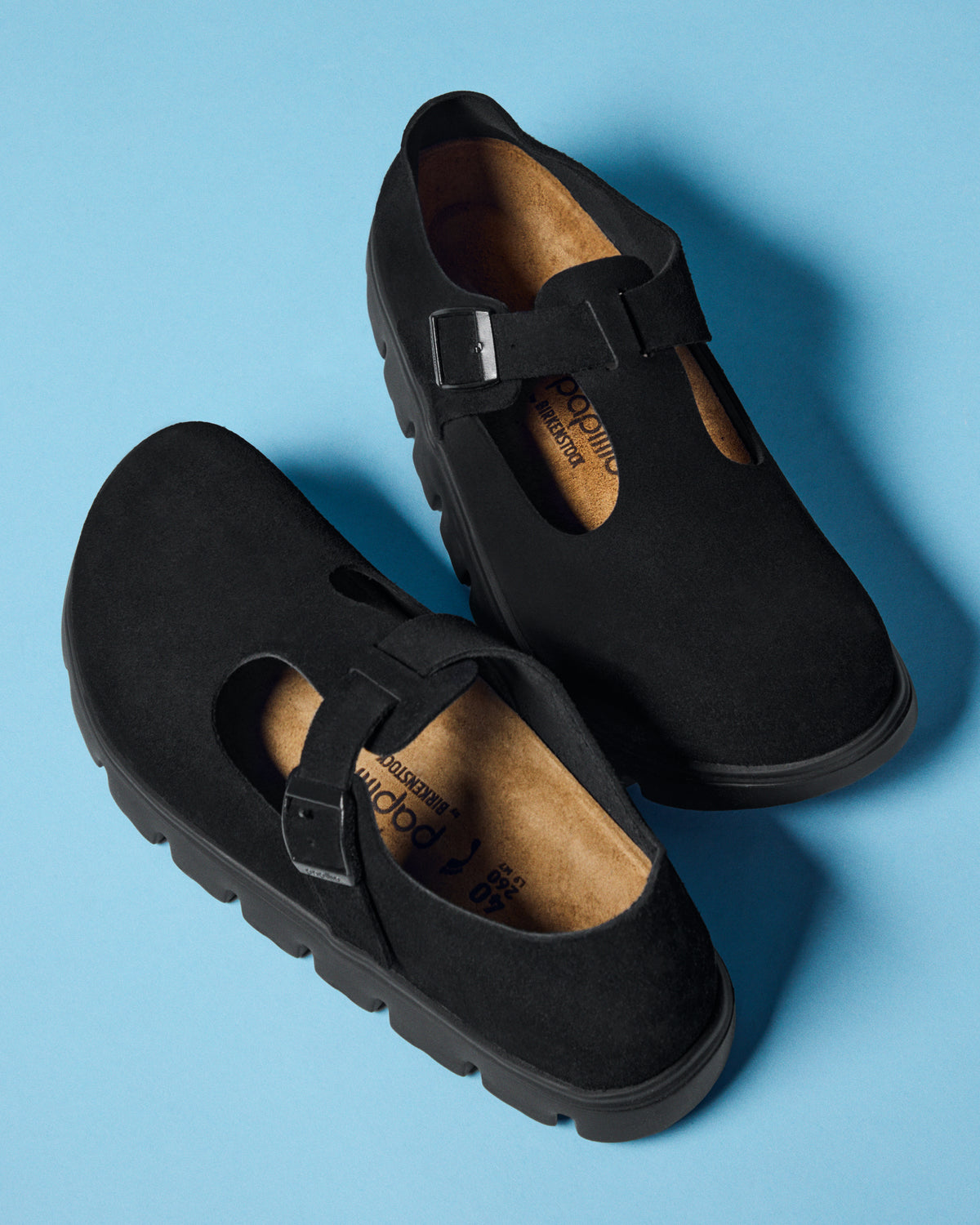 PARIS CHUNKY - BLACK - SUEDE