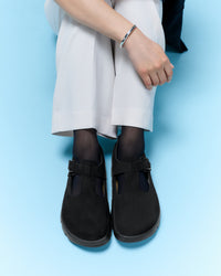 PARIS CHUNKY - BLACK - SUEDE