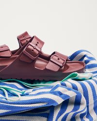 Birkenstock Arizona Big Buckle Stealth EVA Sandal in Zinfandel, 1033115