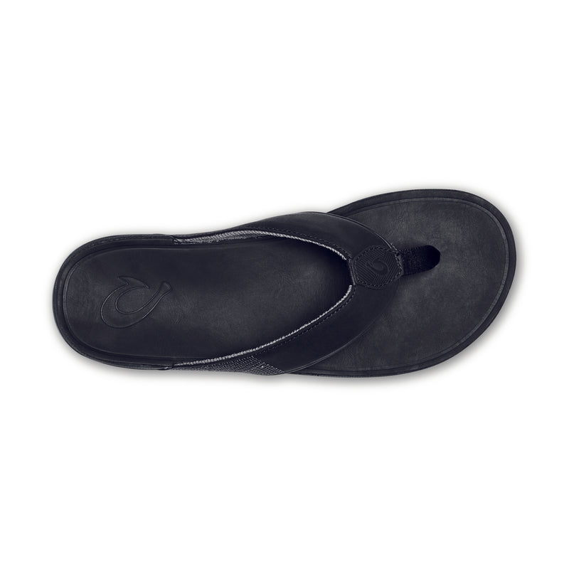 TUAHINE - BLACK - LEATHER