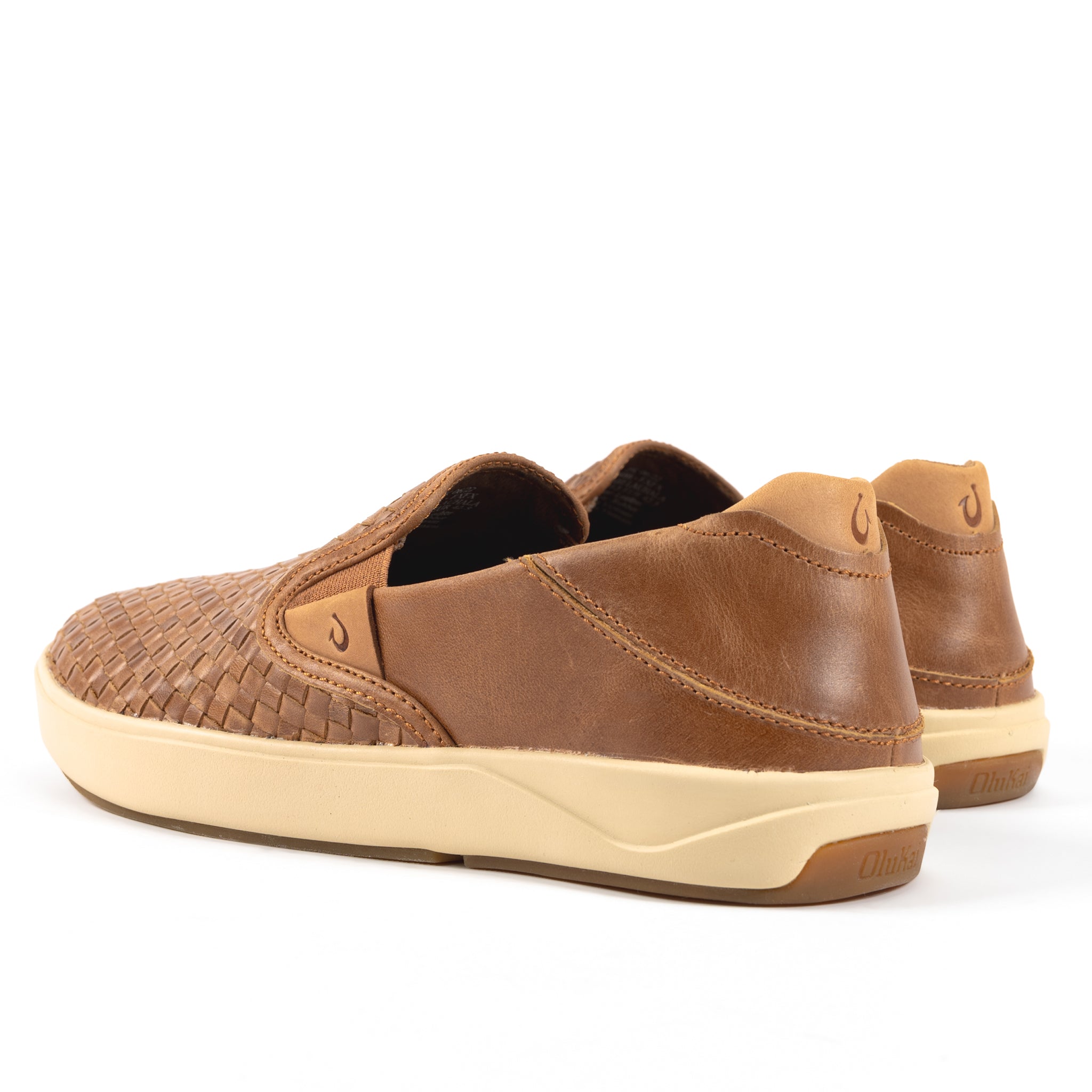 MEN'S OLUKAI LAE'AHI LAUHALA - FOX - LEATHER – Plaza Shoe Store