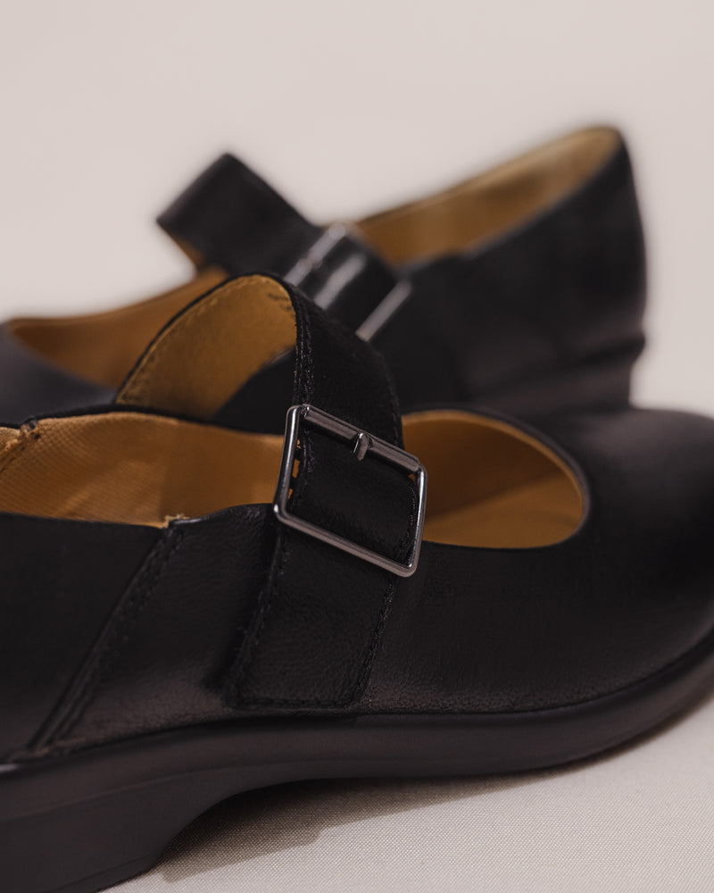 COLLETTE - BLACK - NUBUCK
