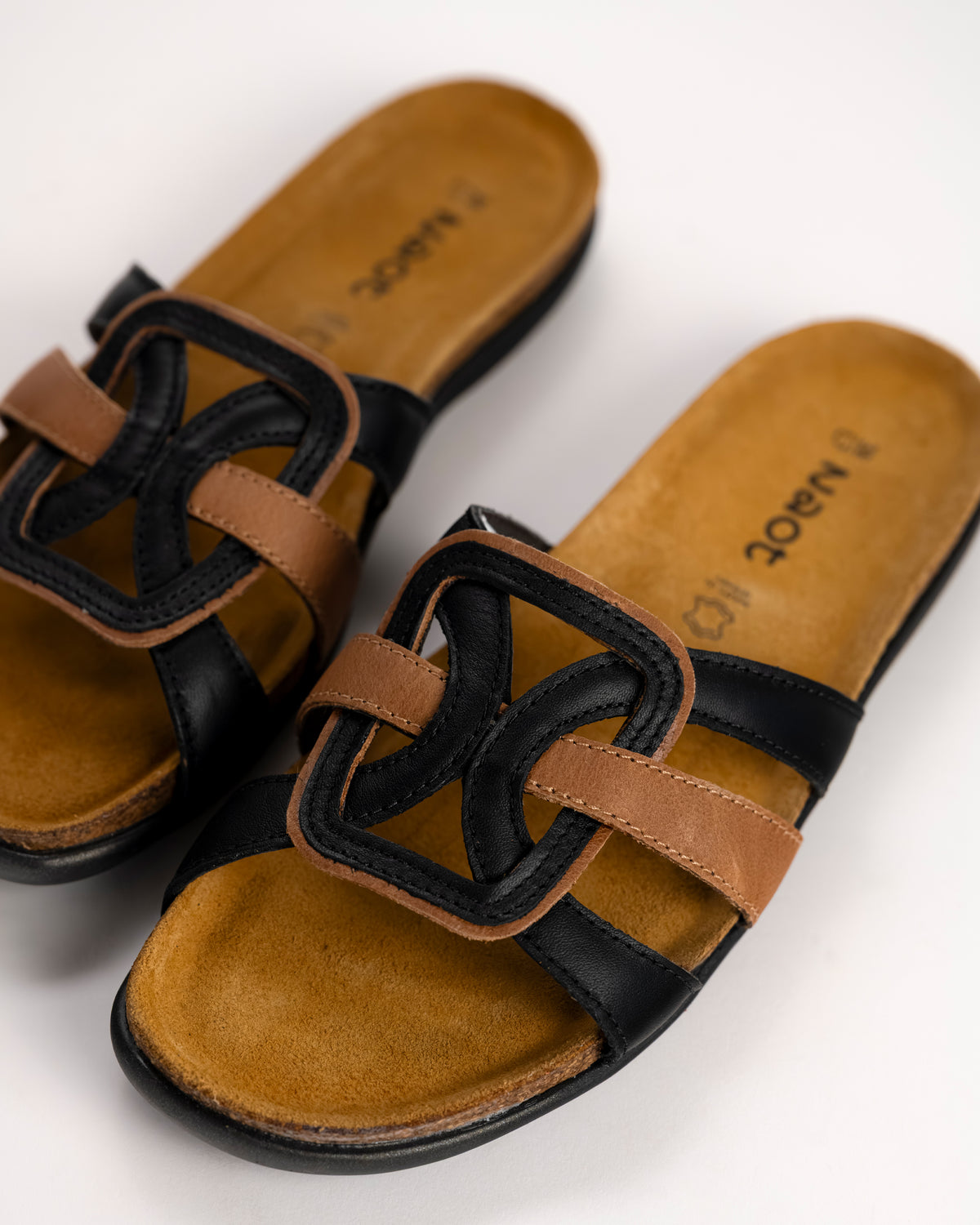 LIV - BLACK/LATTE - LEATHER