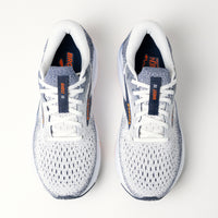 Top view of Brooks Ghost 16, highlighting the breathable mesh upper and secure lace-up closure.