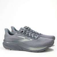 Men’s Brooks Ghost 17 Road Running Shoe in Primer Gray/Oyster Mushroom