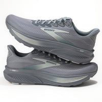 Men’s Brooks Ghost 17 Road Running Shoe in Primer Gray/Oyster Mushroom