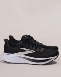 Men’s Brooks Ghost 17 Road Running Shoe in Black/White