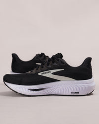 Men’s Brooks Ghost 17 Road Running Shoe in Black/White