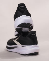 Men’s Brooks Ghost 17 Road Running Shoe in Black/White