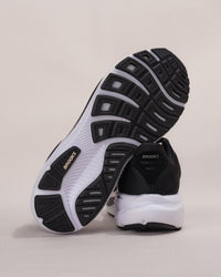 Men’s Brooks Ghost 17 Road Running Shoe in Black/White