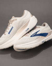 Men’s Brooks Ghost Max 3 – Coconut/Navy Neutral Road Running Shoe with Max Cushion