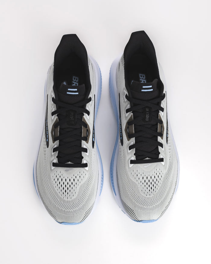 Men's Brooks Ghost 18 Road Running Shoe in White / Black / Open Air
110493, color: 172