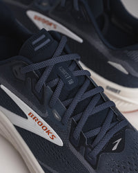 Men's Brooks Ghost 18 Road Running Shoe in Navy Blazer / Red Earth / Blue
110493, color: 429