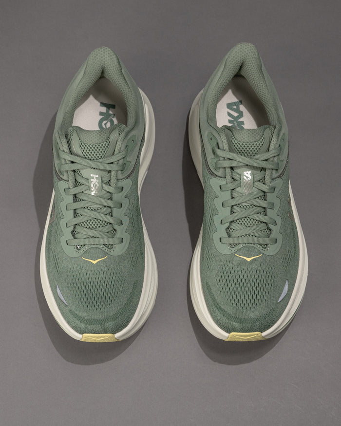 Men's HOKA Bondi 9 Running Shoe in Succulent/Fern