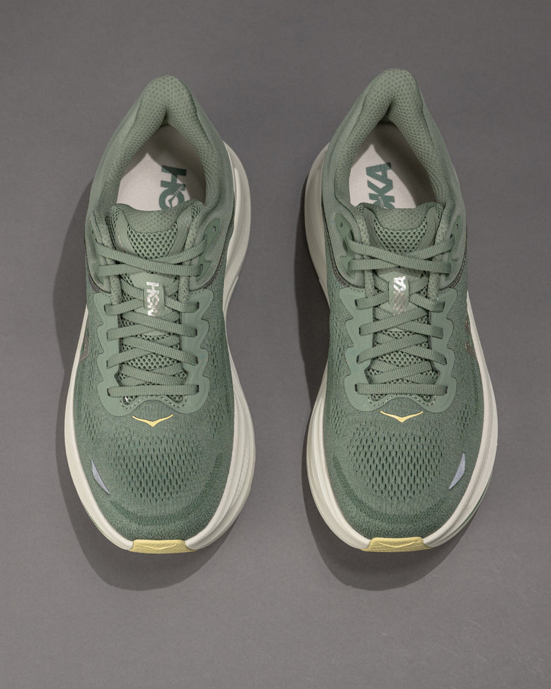 Men's HOKA Bondi 9 Running Shoe in Succulent/Fern