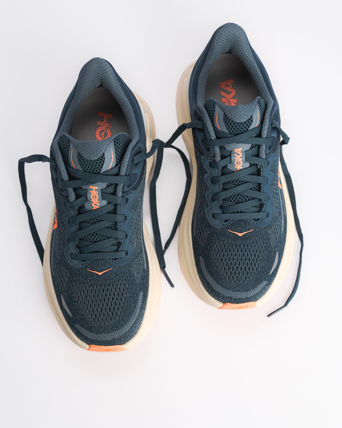 Women’s HOKA Bondi 9 – Max-Cushioned Running Shoe in Faded Navy / Slate Blue - 1162012-FDNV