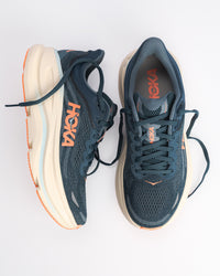 Women’s HOKA Bondi 9 – Max-Cushioned Running Shoe in Faded Navy / Slate Blue - 1162012-FDNV