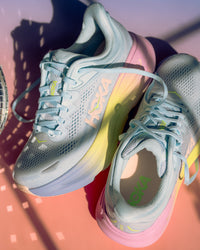Women’s HOKA Bondi 9 – Max-Cushioned Running Shoe in Glimmering Blue / Overcast