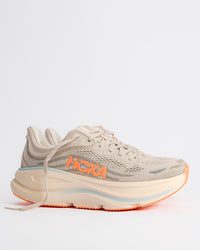 Women’s HOKA Bondi 9 – Max-Cushioned Running Shoe in River Rock Grey / Mineral Ore - 1162012-RRYM