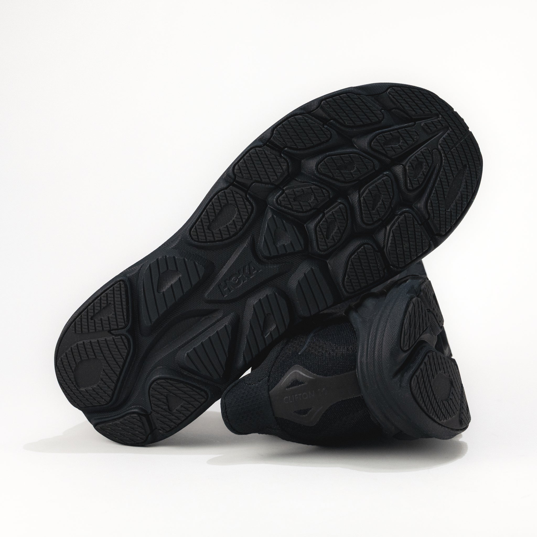 Men's HOKA Clifton 10 Lightweight Running Shoe in All Black