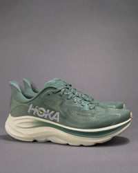 Men’s HOKA Clifton 10 – Fern / Truffle Salt Lightweight Trainer