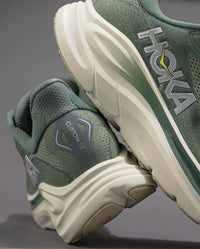Men’s HOKA Clifton 10 – Fern / Truffle Salt Lightweight Trainer
