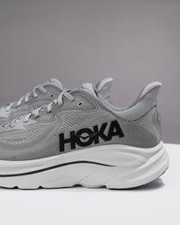 Men’s HOKA Clifton 10 – Galactic Grey / Asteroid Lightweight Trainer