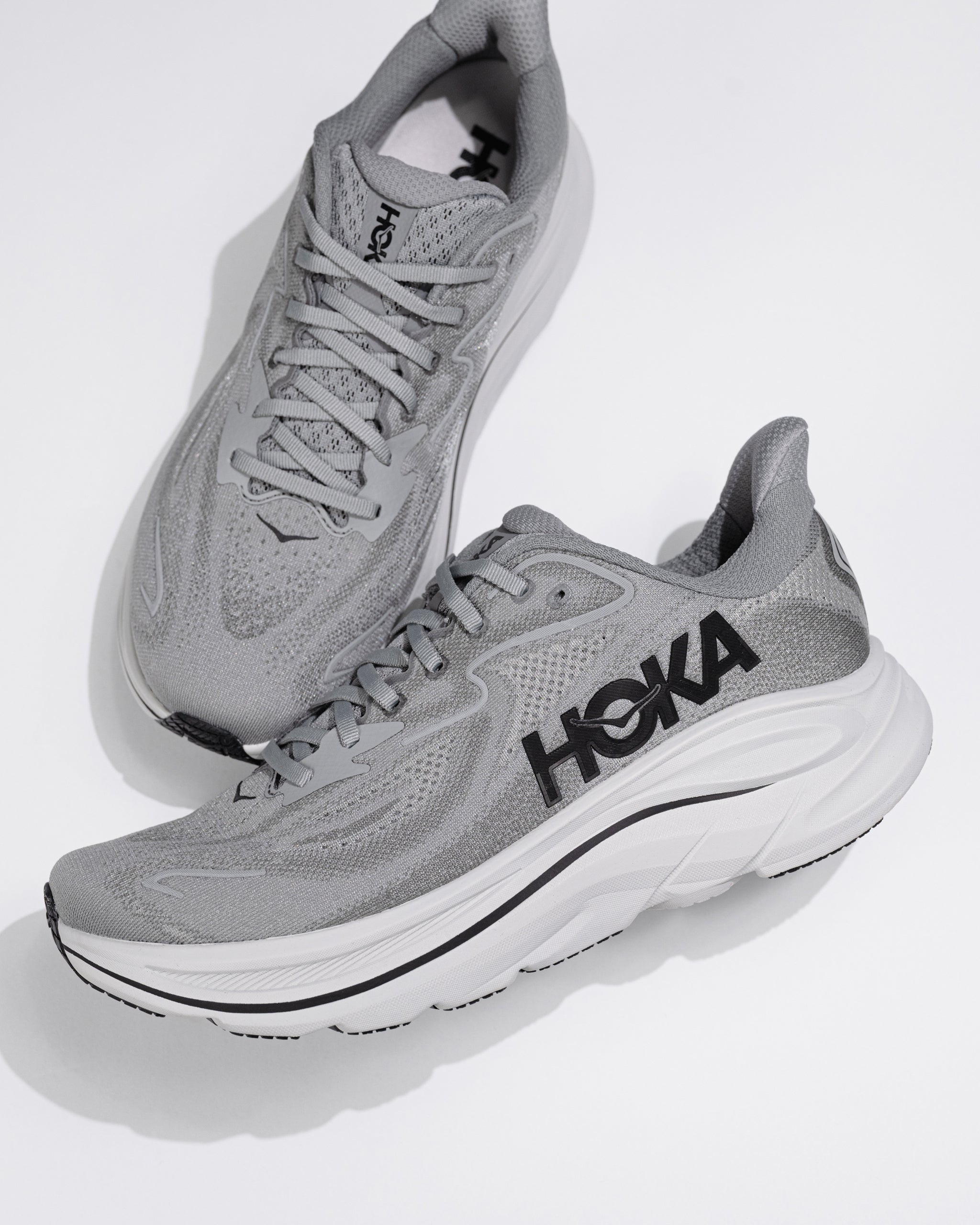 Men's HOKA Clifton 10 Running Shoe – Galactic Grey/Asteroid