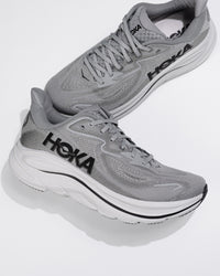 Men’s HOKA Clifton 10 – Galactic Grey / Asteroid Lightweight Trainer