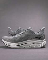 Men’s HOKA Clifton 10 – Galactic Grey / Asteroid Lightweight Trainer